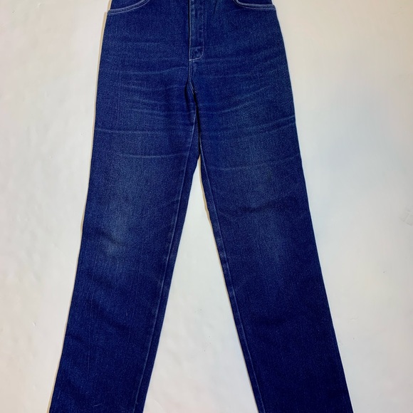 Vintage 70s 80s C'est Magnifique Straight Leg High Waist Jeans - Picture 12 of 13